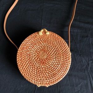 Round Straw Bag
